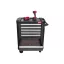 MILWAUKEE Căruț de scule 246 piese, 7 sertare, 30"/78 cm, gri grafit