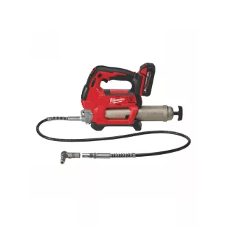   Pistol de unsoare cu acumulator MILWAUKEE M18 GG-201C (1 baterie de 2,0 Ah + încărcător)