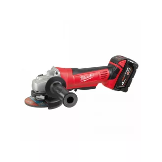   Polizor unghiular cu acumulator MILWAUKEE HD18 AG115-402C (2 baterii de 4,0 Ah + încărcător)