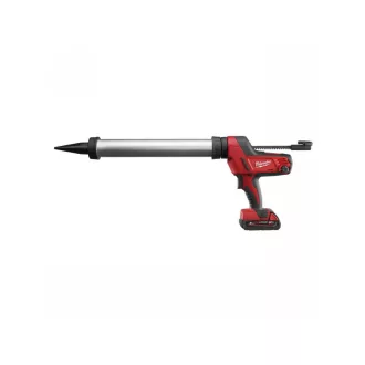   Pistol de chit și lipici fără fir MILWAUKEE 600 ml C18 PCG/600A-201B (1 x baterie de 2,0 Ah + încărcător