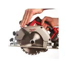 MILWAUKEE Ferăstrău circular fără fir pentru lemn și plastic HD18 CS-402B (2 x baterii de 4,0 Ah + încărcător)