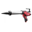 MILWAUKEE Pistol de chit și pistol de lipit fără fir M12 400 ml PCG/400A-0 (cu baterie + încărcător