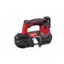 Fierăstrău cu bandă MILWAUKEE M12 BS-402C (2 baterii de 4,0 Ah + încărcător)