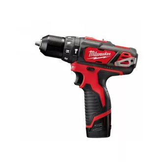   MILWAUKEE Mașină de găurit cu percuție cu acumulator M12 BPD-202C (2 x 2,0 Ah baterie + încărcător)
