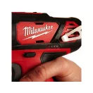 MILWAUKEE Mașină de găurit cu percuție cu acumulator M12 BPD-202C (2 x 2,0 Ah baterie + încărcător)