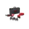 Presă hidraulică fără fir MILWAUKEE M12 HPT-202C M-SET 15/22/28 mm (2 x 2,0 Ah baterie + încărcător)