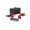 Presă hidraulică fără fir MILWAUKEE M12 HPT-202C V-SET 15/22/28 mm (2 x 2,0 Ah baterie + încărcător)