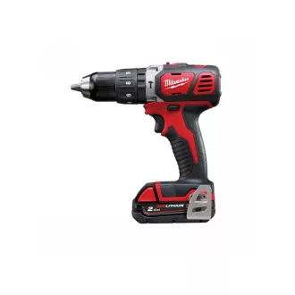   MILWAUKEE Mașină de găurit cu percuție cu acumulator - șurubelniță M18 BPD-202C (2 baterii de 2,0 Ah + încărcător)