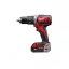 MILWAUKEE Mașină de găurit cu percuție cu acumulator - șurubelniță M18 BPD-202C (2 baterii de 2,0 Ah + încărcător)