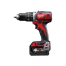 MILWAUKEE Mașină de găurit cu percuție cu acumulator M18 BPD-402C (2 baterii de 4,0 Ah + încărcător)