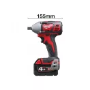 Șofer cu impact fără fir MILWAUKEE M18 BIW12-402C (2 x baterie de 4,0 Ah + încărcător)
