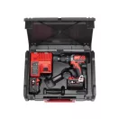 MILWAUKEE Mașină de găurit cu percuție cu acumulator M18 BPD-402 x (2 x baterii de 4,0 Ah + încărcător)
