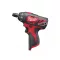 Șurubelniță fără fir MILWAUKEE M12 BSD-0 cu o singură viteză (fără baterie + încărcător)