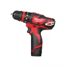 Mașină de găurit cu acumulator MILWAUKEE M12 BDDXKIT-202C (2 x 2,0 Ah baterie + încărcător)