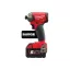 Șofer cu impact MILWAUKEE cu acumulator M18 FQID-502 x 1/4" HEX (2 x 5,0 Ah baterie + încărcător)