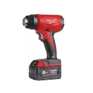 Suflantă de aer cald fără fir MILWAUKEE M18 BHG-502C (2 baterii de 5,0 Ah + încărcător)