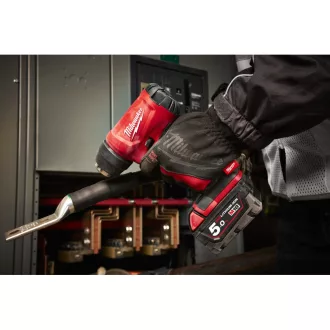   Suflantă de aer cald fără fir MILWAUKEE M18 BHG-502C (2 baterii de 5,0 Ah + încărcător)