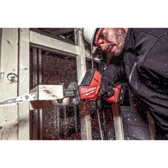   Ferăstrău alternativ fără fir MILWAUKEE M18 FHZ-502 x (2 x baterii de 5,0 Ah + încărcător)