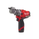 MILWAUKEE Mașină de găurit cu percuție cu acumulator M12 FPDXKIT-202 x (2 x baterii de 2,0 Ah + încărcător)