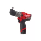 MILWAUKEE Mașină de găurit cu percuție cu acumulator M12 FPDXKIT-202 x (2 x baterii de 2,0 Ah + încărcător)