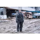 Pantaloni cu căpăstru MILWAUKEE negri WGT-R S GRIDIRON™