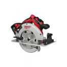 MILWAUKEE Ferăstrău circular fără fir M18 BLCS66-502 x fără perie de cărbune (2 x baterii de 5,0 Ah + încărcător)