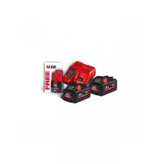 MILWAUKEE Set baterie și încărcător M18 HNRG-552