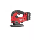 Ferăstrău alternativ fără fir MILWAUKEE M18 FJS-502 x (2 x baterii de 5,0 Ah + încărcător)