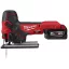 Ferăstrău alternativ fără fir MILWAUKEE M18 FBJS-502 x (2 x baterii de 5,0 Ah + încărcător)