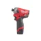 Șofer cu impact MILWAUKEE cu acumulator M12 FQID-202 x 1/4" HEX (2 x 2,0 Ah baterie + încărcător)