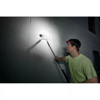   Lampă frontală cu LED alcalină MILWAUKEE HL-SF (lumină spot și difuză)