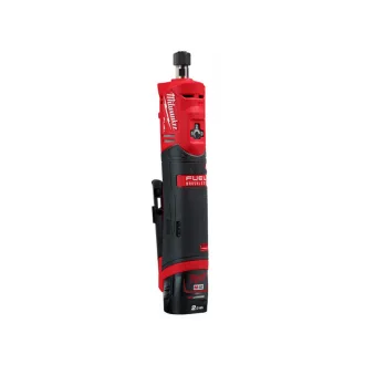  Polizor drept fără fir MILWAUKEE M12 FDGS-422B (1 baterie de 4,0 Ah + 1 baterie de 2,0 Ah + încărcător)