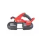 Ferăstrău cu bandă MILWAUKEE M18 FBS85-0C (fără baterie + încărcător)