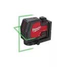 Laser cu linii încrucișate fără fir MILWAUKEE L4 CLL-301C (1 baterie de 3,0 Ah + cablu de încărcare USB)