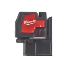MILWAUKEE laser cu linii și puncte încrucișate fără fir L4 CLLP-301C (1 baterie de 3,0 Ah + cablu de încărcare USB)