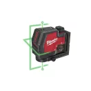 MILWAUKEE laser cu linii și puncte încrucișate fără fir L4 CLLP-301C (1 baterie de 3,0 Ah + cablu de încărcare USB)