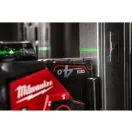 MILWAUKEE Laser cu 3 planuri fără fir M12 3PL-401C (1 x baterie de 4,0 Ah + încărcător)