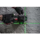 MILWAUKEE Laser cu 3 planuri fără fir M12 3PL-401C (1 x baterie de 4,0 Ah + încărcător)