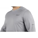 Tricou tehnic MILWAUKEE cu mânecă lungă gri WWLSG-XXL WORKSKIN™