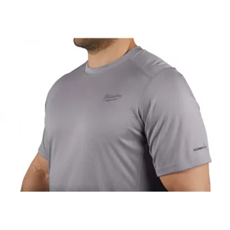   Tricou tehnic MILWAUKEE cu mânecă scurtă gri WWSSG-XXL WORKSKIN™