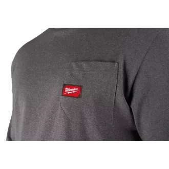 Tricou cu mânecă scurtă MILWAUKEE gri WTSSG-S