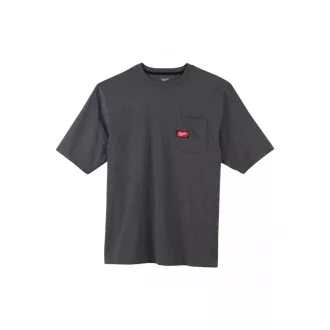 Tricou cu mânecă scurtă MILWAUKEE gri WTSSG-XL
