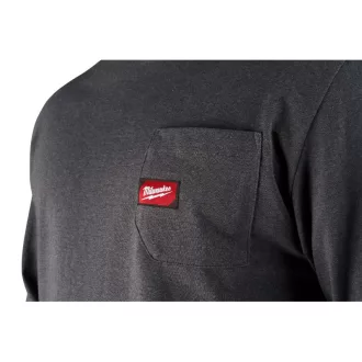 Tricou cu mânecă lungă MILWAUKEE gri WTLSG-M WORKSKIN™