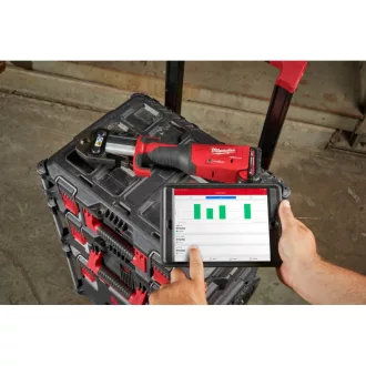  Presă fără fir MILWAUKEE M18 ONEBLHPT-302C fără perie de cărbune (2 x baterii de 3,0 Ah + încărcător)