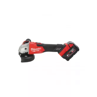   Polizor unghiular fără fir MILWAUKEE M18 FSAG125XB-502 x (2 x baterii de 5,0 Ah + încărcător)