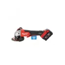 Polizor unghiular fără fir MILWAUKEE M18 ONEFSAG125XPDB-502 x (2 x baterii de 5,0 Ah + încărcător)