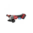 Polizor unghiular fără fir MILWAUKEE M18 ONEFSAG125XPDB-502 x (2 x baterii de 5,0 Ah + încărcător)