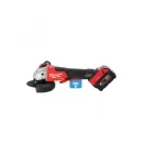 Polizor unghiular fără fir MILWAUKEE M18 ONEFSAG125XPDB-502 x (2 x baterii de 5,0 Ah + încărcător)
