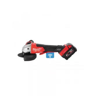   Polizor unghiular fără fir MILWAUKEE M18 ONEFSAG125XPDB-502 x (2 x baterii de 5,0 Ah + încărcător)
