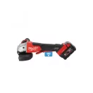 Polizor unghiular fără fir MILWAUKEE M18 ONEFSAG125XPDB-502 x (2 x baterii de 5,0 Ah + încărcător)